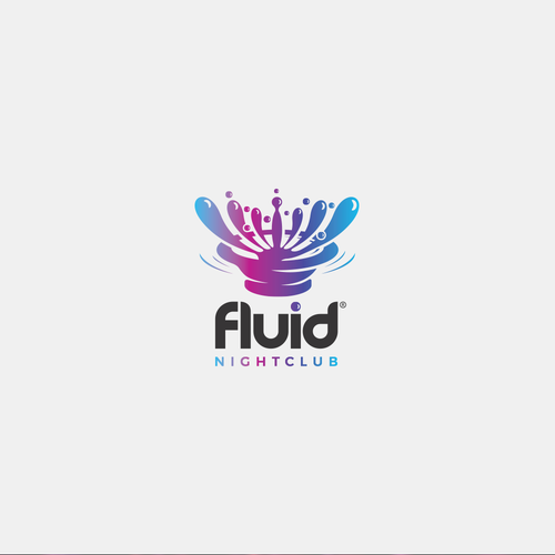 Speaker design with the title 'Fluid'