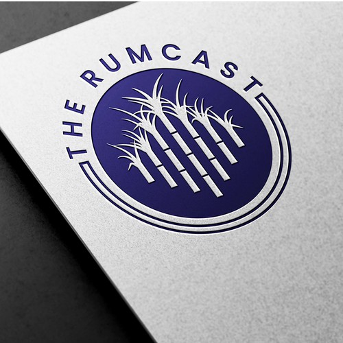 Bamboo design with the title 'The Rumcast '