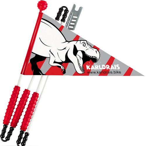 Flag artwork with the title 'T-REX Flag'