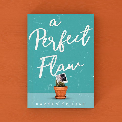 Novel book cover with the title 'A Perfect Flaw'