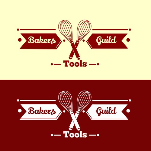 Whisk logo with the title 'Vector Bakery Logo'