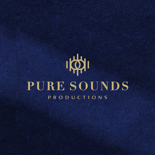 Artistic brand with the title 'PURE SOUNDS'