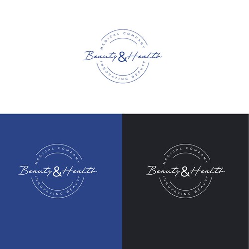 Badge brand with the title 'Logo to medical company'