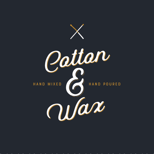 Packaging logo with the title 'Concept for Cotton & Wax'