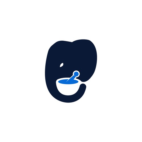 Medical design with the title 'Logo for Pharmacy'