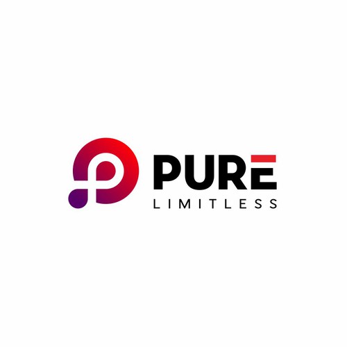 Vitamin design with the title 'pictorial logo concept for PURE LIMITLESS'