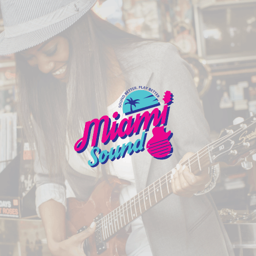 Miami design with the title 'Miami Sound'