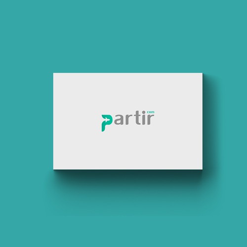 Airbnb design with the title 'Travelling logo "P"'