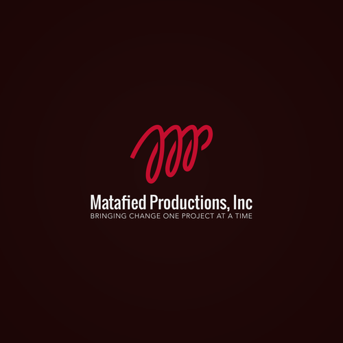 Production brand with the title 'Production Logo - Winning Entry'