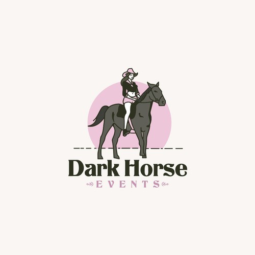 Sexy logo with the title 'Dark Horse'