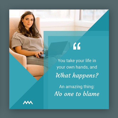 Instagram ad design with the title 'Instagram Templete'