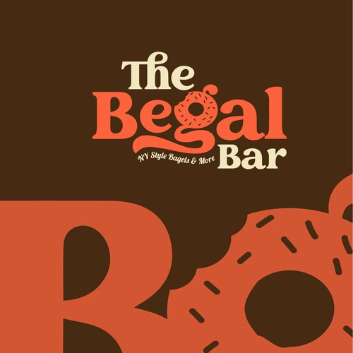 Bagel logo with the title 'The Begal Bar'