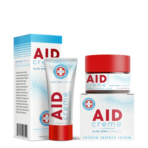 3D packaging with the title 'Packaging for medical products'