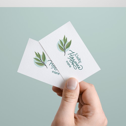 Hospital logo with the title 'Unity Hospice Care'