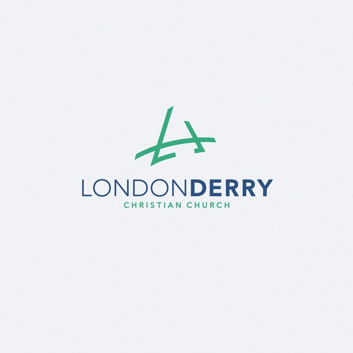 LAN logo with the title 'Londonderry Christian Church logo'