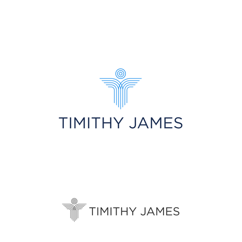 T logo with the title 'Timithy James Logo'