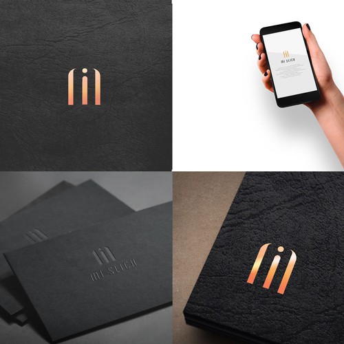 High-end brand with the title 'Logo design contest entry'