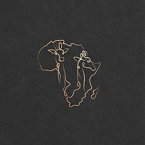 Safari logo with the title 'Unique, catchy design of the African continent'