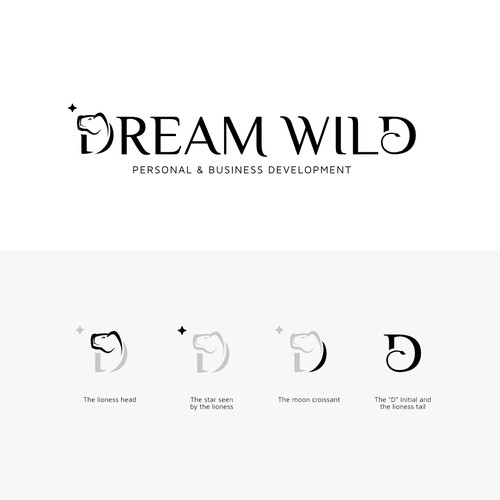 Dream logo with the title 'Beautiful and feminine logo for beautiful logo for women empowerment company'