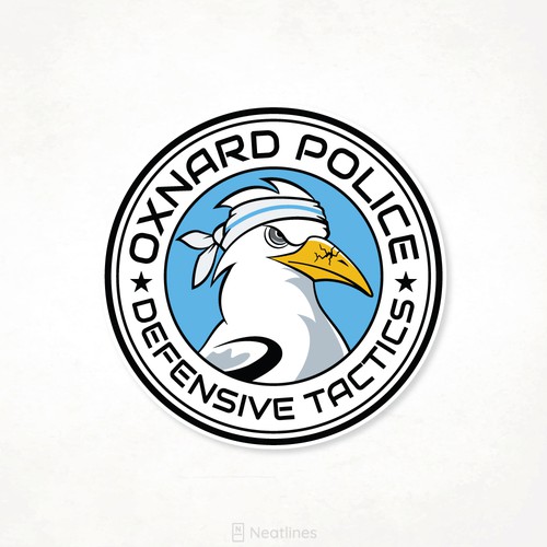 Logo with the title 'Oxnard Police'