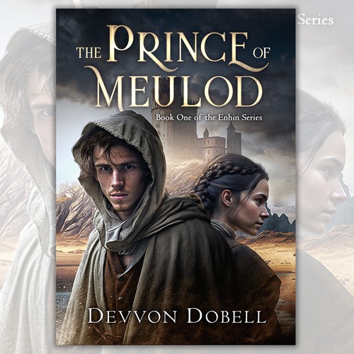 Epic fantasy book cover with the title 'Concept design for book cover'