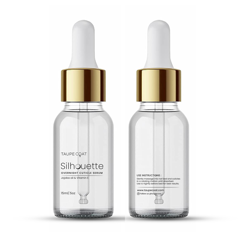 Aesthetic packaging with the title 'Minimal label design'