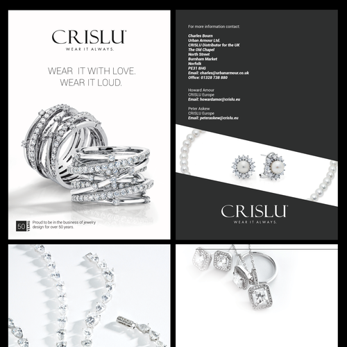 Classy design with the title 'CRISLU'