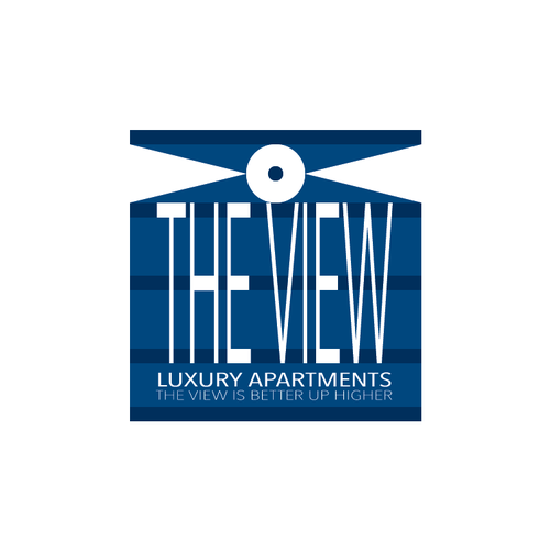 View logo with the title 'Luxury Apartments "The View"'