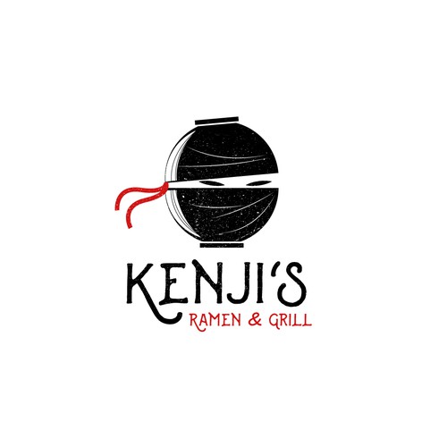 Ninja logo with the title 'Kenji's Ramen Grill'