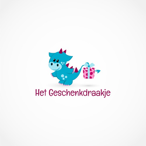 Present design with the title 'Logo design for baby presents'