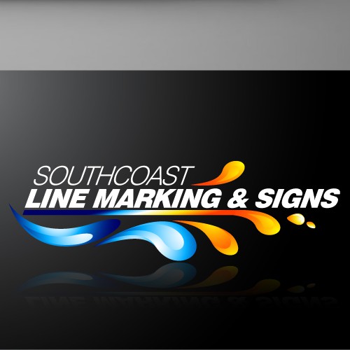 Construction company logo with the title 'South Coast Logo'