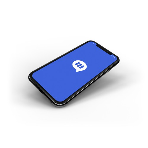 Chat logo with the title 'Logo design for Marlow'