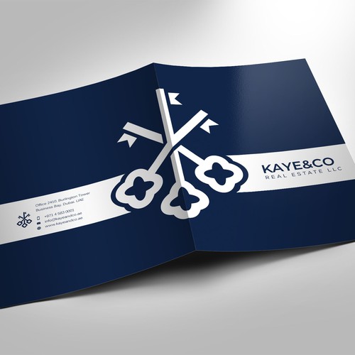 Folder design with the title 'Folder Design'