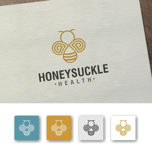 Honey brand with the title 'Honeysuckle Health'