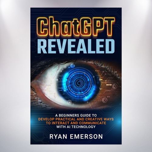 Technology book cover with the title 'ChatGPT Revealed - the new AI revolution'