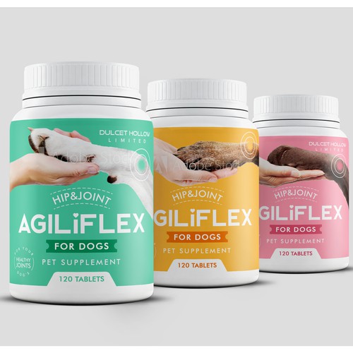Jar packaging with the title 'package and Logo design'