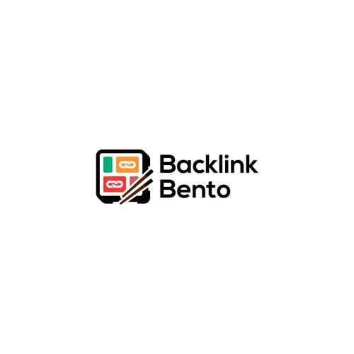 SEO logo with the title 'Logo Design for Backlink Bento'
