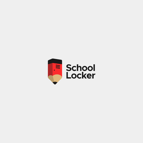 Locker design with the title 'School Locker'