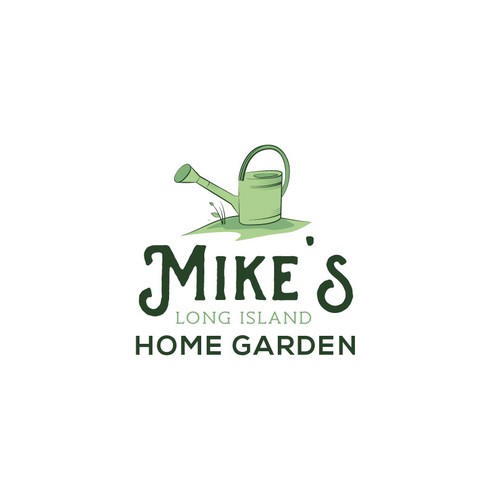 Garden design with the title 'Mike's Garden'