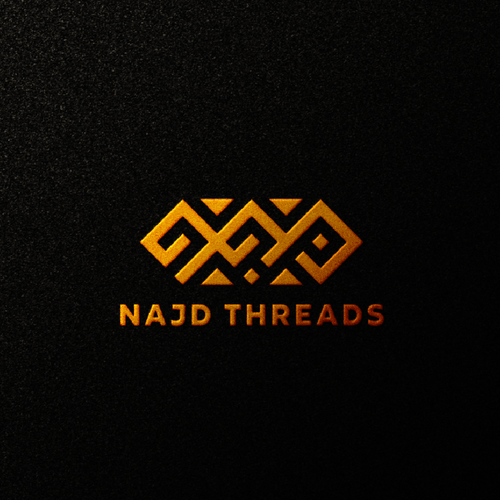 Dubai design with the title 'Najd Threads Logo'