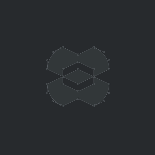 Collaboration logo with the title 'Brandmark-NR0376'