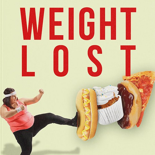 Diet design with the title 'Kicking away the fats '