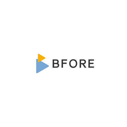 Feed design with the title 'Clean minimal Identity of BFORE'