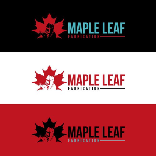 Maple design with the title 'maple leaf fabrication'
