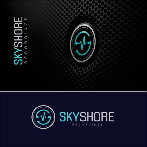 Impulse logo with the title 'Logo concept for a Rock music production'