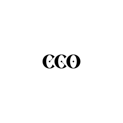 Arrow down logo with the title 'Logo concept for EGO - A Luxurious Leather Fashion Brand '