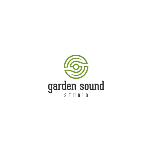 Tidy design with the title 'Garden Sound Studio'