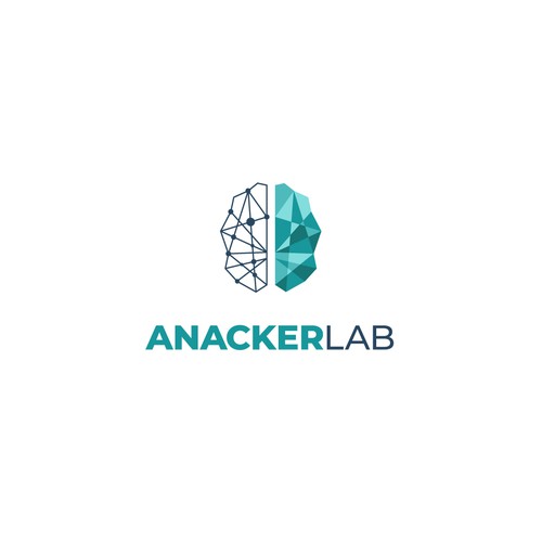 Neurologist logo with the title 'Logo Design for Anacker Lab'