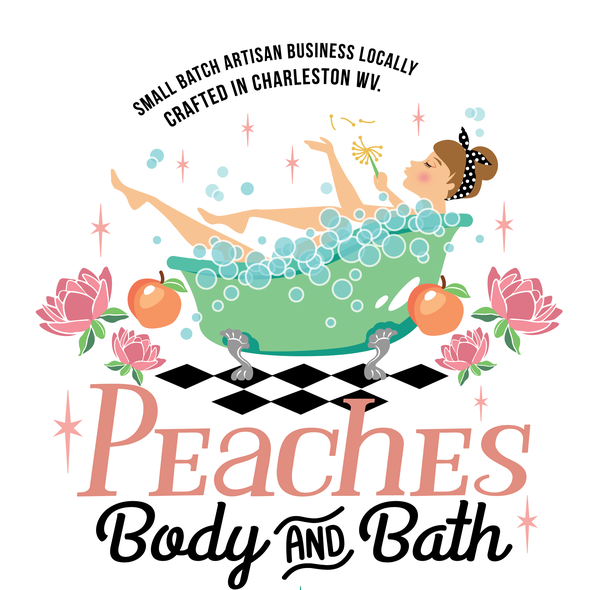Foam logo with the title 'Body and Bath Vintage Logo'