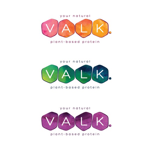 Structure logo with the title 'Plant-based Protein Logo Design'